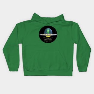 Alien Friend Kids Hoodie